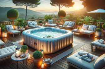 Un spa gonflable pour 6 personnes